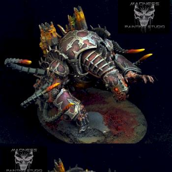 Chaos Space Marines Maulerfiend by tattooman