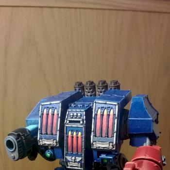 Crimson Fists Cybot by Larkin79