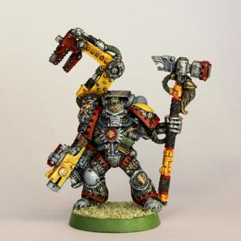 Space Wolves Iron Priest by austinio