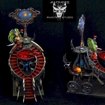 Dark Elves Bloodwrack Shrine by tattooman