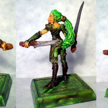 Elven Swordmaster by Whazbumm