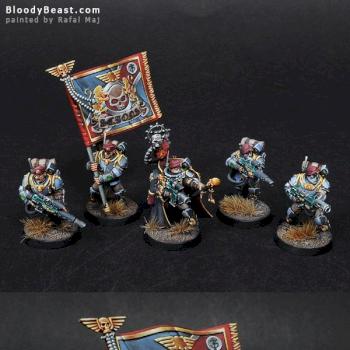 Militarum Tempestus Scions Command Squad by BloodyBeast.com
