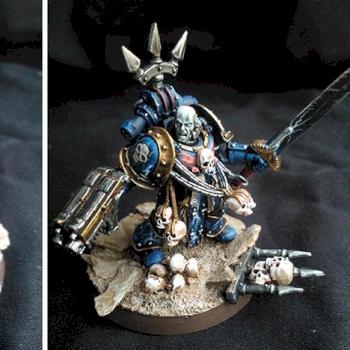 Malcharion the Warsage - Captain of the Night Lords 10th Company by Freg from FeuWeuh