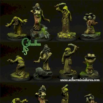 Cthulhu Cultists by Scibor
