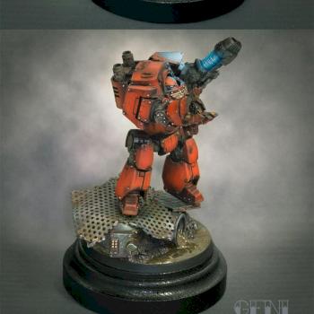 Blood Angels Contemptor Pattern Dreadnought by Geni