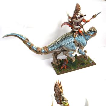 Lizardmen Cornosaur by vermin`