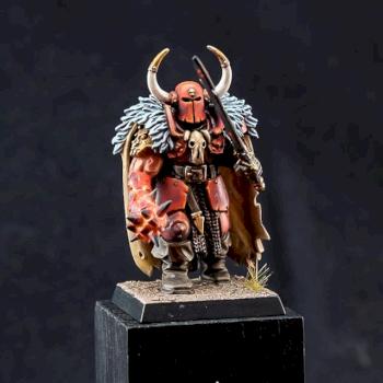Chaos Warrior of Khorne by Alaric