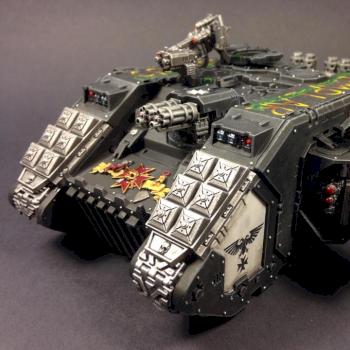 Black Templar Land Raider Crusader by AdeptusIgnika