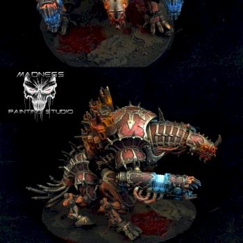Chaos Space Marines Forgefiend by tattooman