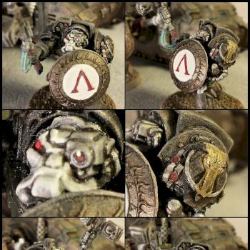 Minotaur Space Marines Assault Terminator Sergeant by Coresample