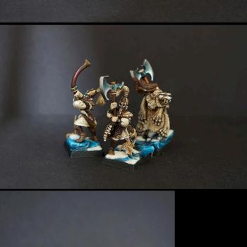 High elves White lions with Korhil by Syg