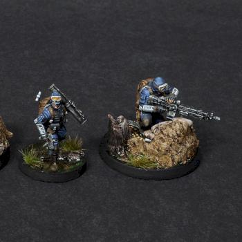 Infinity Ariadna Zouaves Squad by BloodyBeast.com