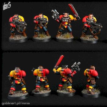 Howling Griffons scouts by GoblinArt