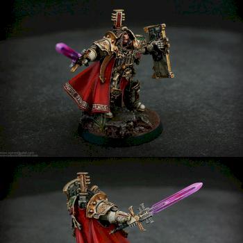 Lord Inquisitor Hector Rex detail by War and Paint