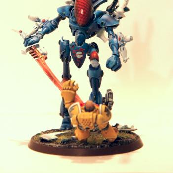 Eldar Wraithlord by Naabster