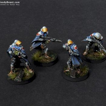 Infinity Ariadna Loup-Garous Squad by BloodyBeast.com