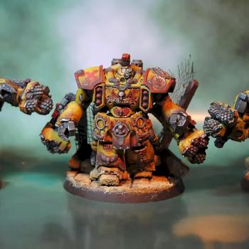 Imperial Fists Centurion Assault Squad by miniaturesshop