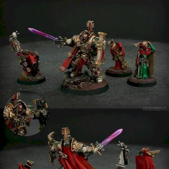 Lord Inquisitor Hector Rex and retinue by War and Paint