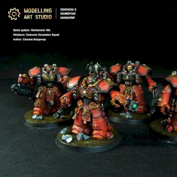 Centurion Devastator Squad by Modelling Art Studio