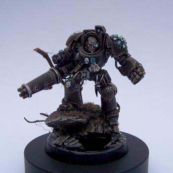 Space Marine Terminator by HatchetApples