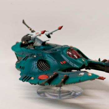Eldar Wave Serpent by Ashar Ventari