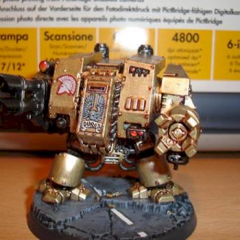 Space Marine Dreadnought by Bigdog78