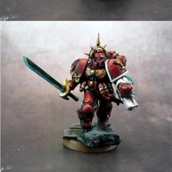 Blood Angels Sanguinary priest by Doom77