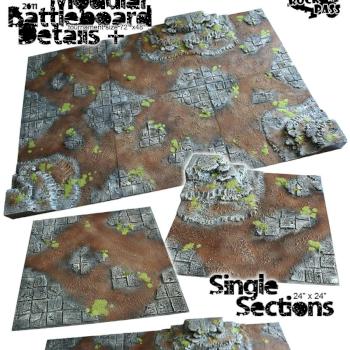 MODULAR BATTLEBOARD DETAILS+ Scenery terrain by studiolevel