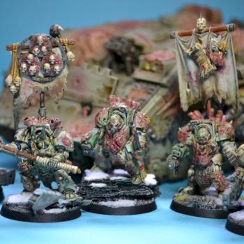 HUGE NURGLE SPACE MARINE ARMY by Nugruk