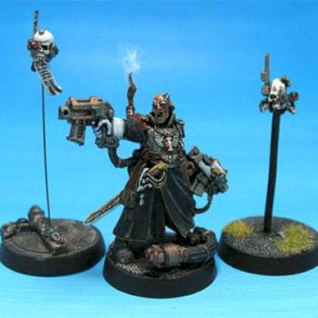 Inquistor Castus & servo skulls V 2.0 by neuroticGOD