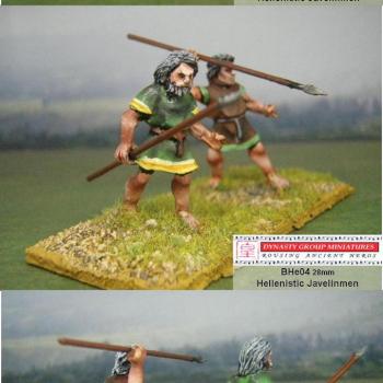 28mm Hellenistic Javelinmen BHe04 by dygp2010