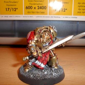 Space Marine Terminator Captain by Bigdog78