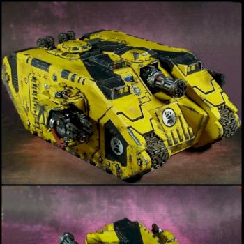 Imperial Fists Land Raider Achilles by MarCow