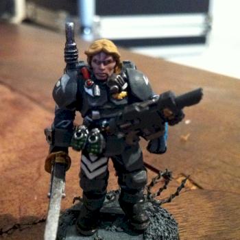 Imperial Guard Sergeant Karskin by Athal-Ward