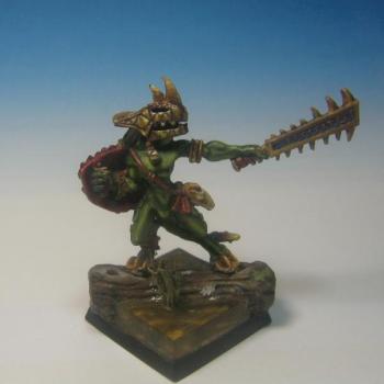 Lizardmen skink cheif by squint