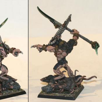Skaven Verminlord by Plebicidal