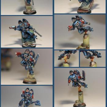 Night lords Pre-Heresy Raptor by zekaine