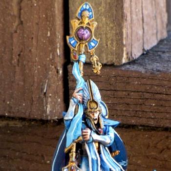 High Elf Arch Mage with Staff by Captain_Chronos
