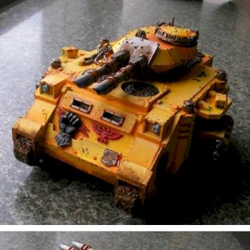 Imperial fists Predator by Sponsra