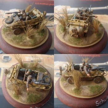 1/72 scale Hasegawa Schwimmwagon by danl