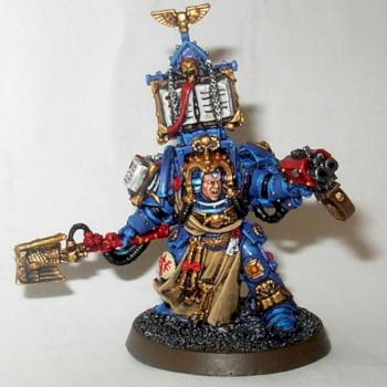 Games Workshop Space Marines Deathwing Librarian by Middle Pillar Path