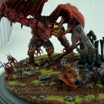 Inquisitor VS Bloodthirster New Picture by socalgamer