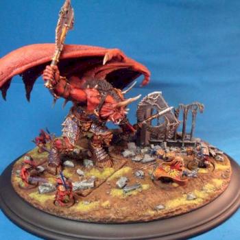Khorne Daemon Vs Inquister LA GD 2008 front by socalgamer