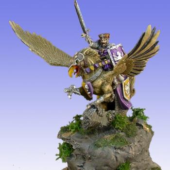 Bretonnian King Louen by darkstudios