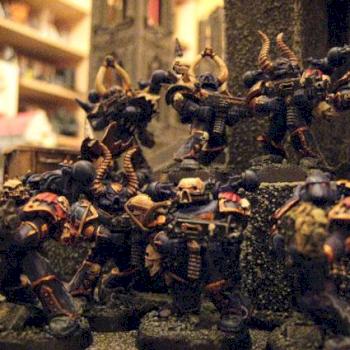 Night Lords Chaos Space Marines by woe2u