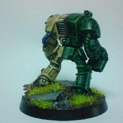Space Marine Deathwing Terminator by Erbsenzaehler