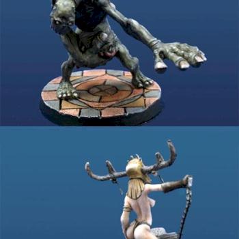 Taxxis and Deth by phael_minis