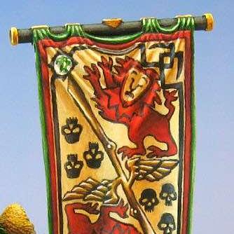 Dark Angels Standard Bearer by Celthulhu