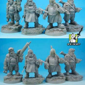 Steampunk Prussian Schutzen Sturmgruppe by Scibor