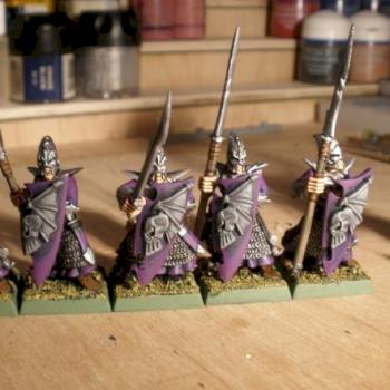 Dark Elf Spearmen by jonlaw82